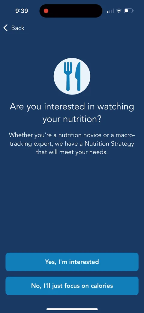 Lose It onboarding screen 56: 