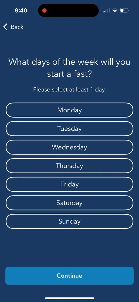 Lose It onboarding screen 74