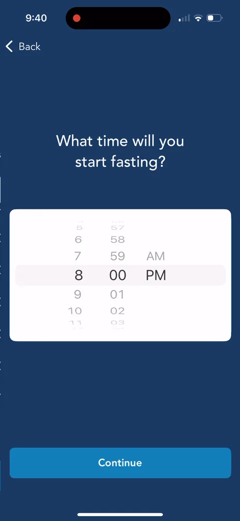 Lose It onboarding screen 76