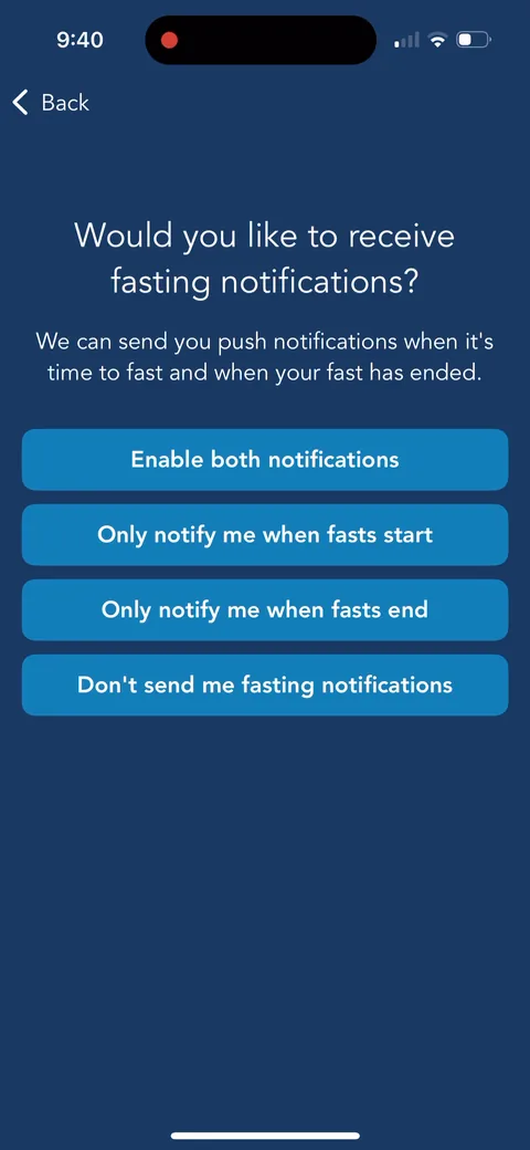 Lose It onboarding screen 78: 