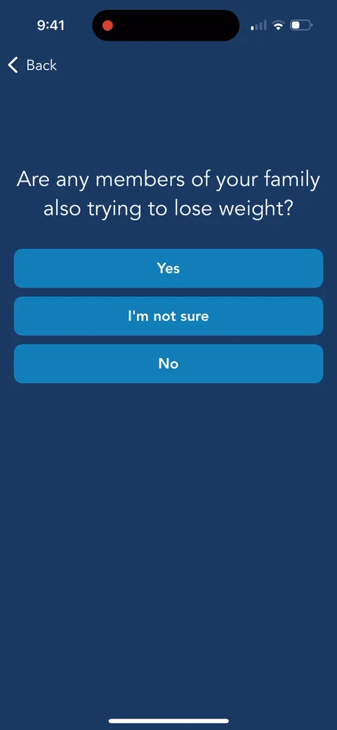 Lose It onboarding screen 84: 