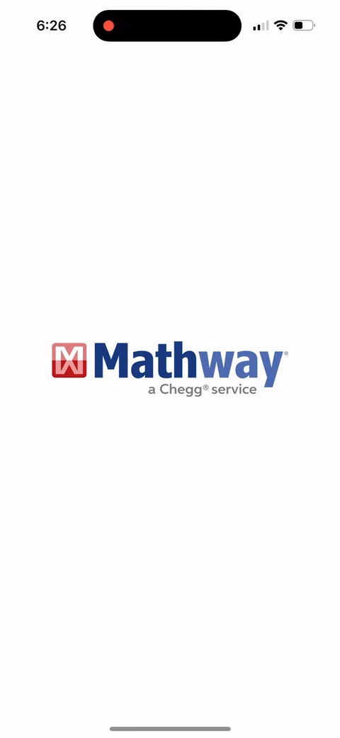 Mathway onboarding screen 2