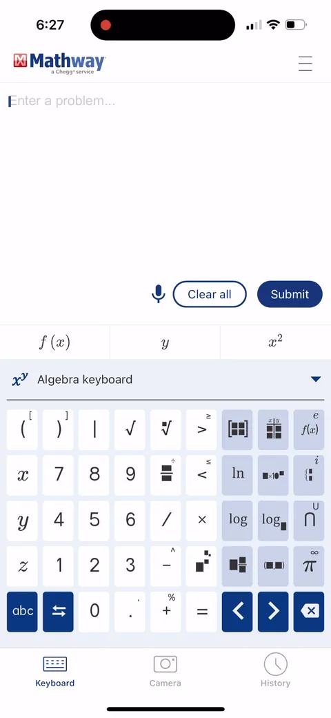 Mathway onboarding screen 18