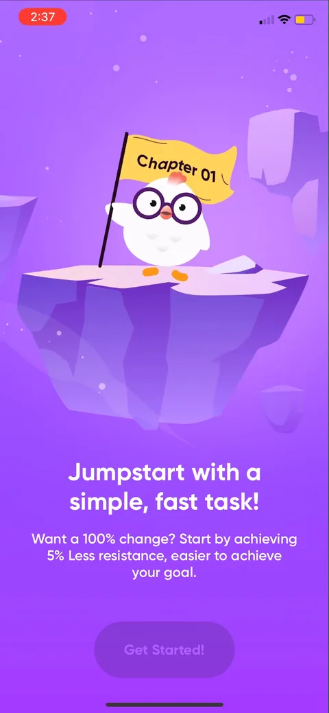 Me onboarding screen 45: 