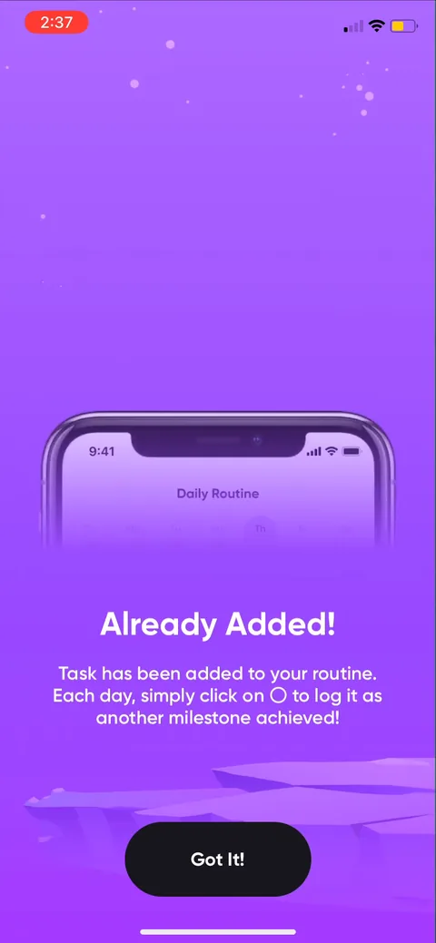 Me onboarding screen 53