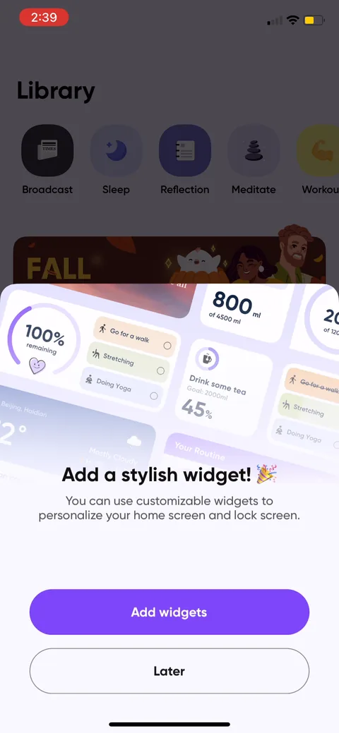 Me onboarding screen 76: 