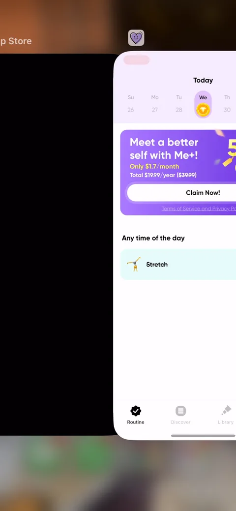 Me onboarding screen 99