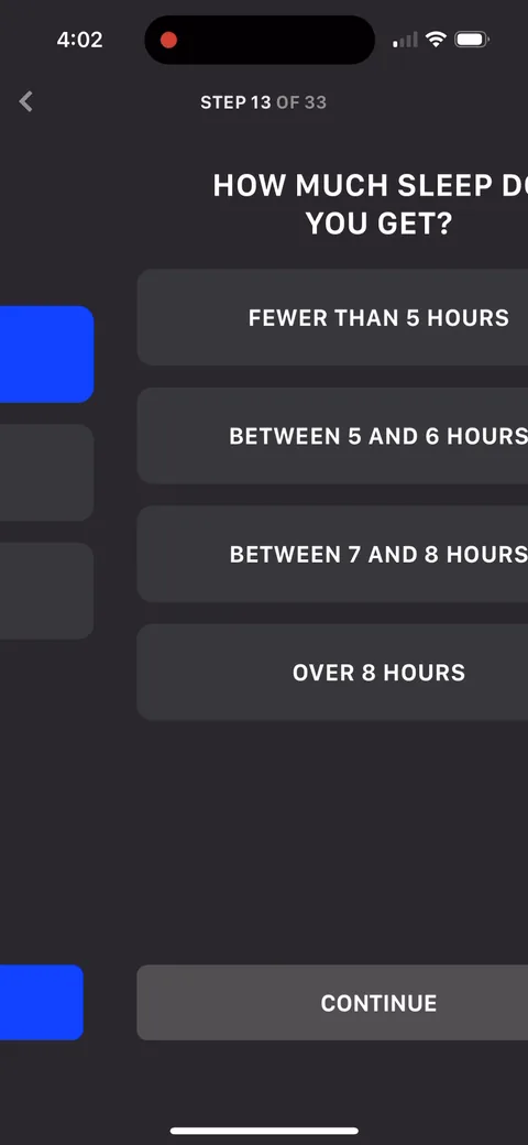Muscle Booster onboarding screen 30