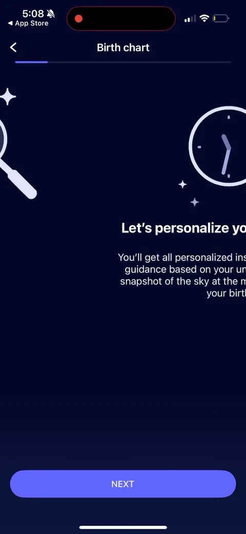 Nebula onboarding screen 16