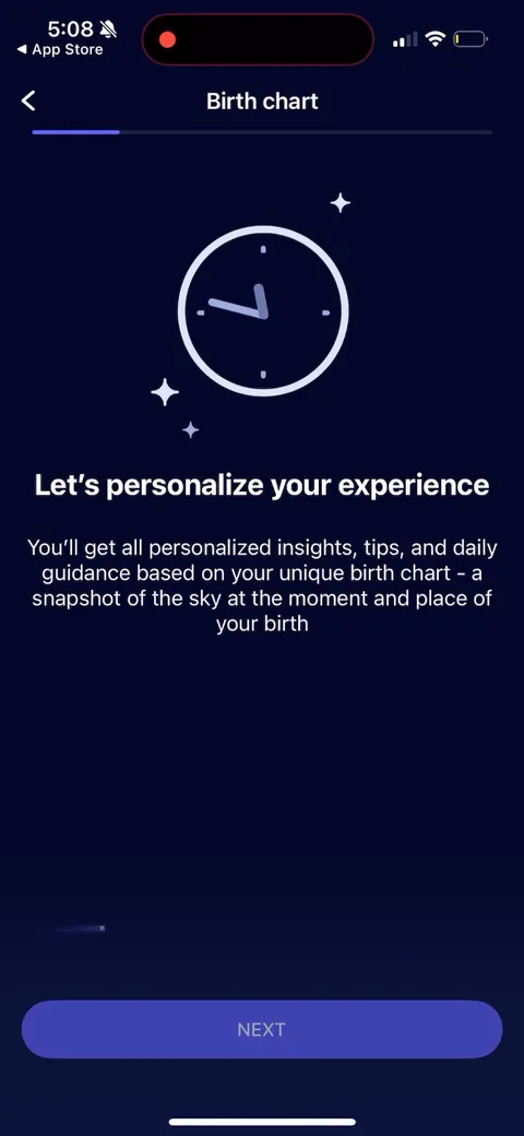 Nebula onboarding screen 17