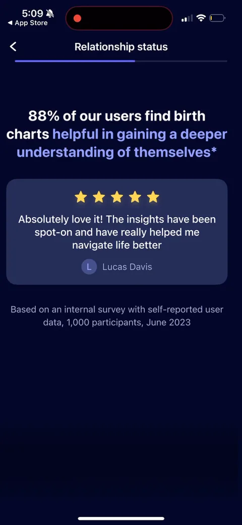 Nebula onboarding screen 29
