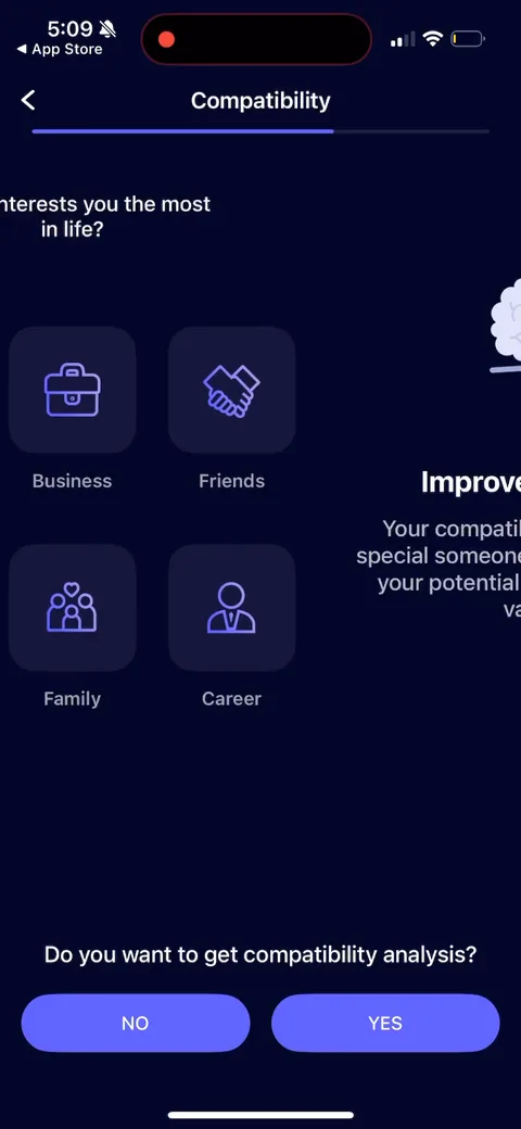 Nebula onboarding screen 33