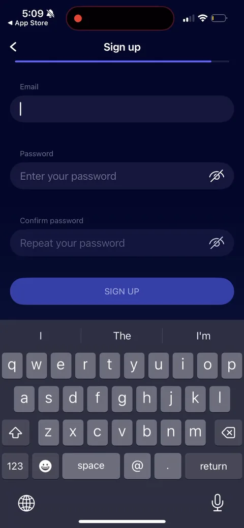 Nebula onboarding screen 45