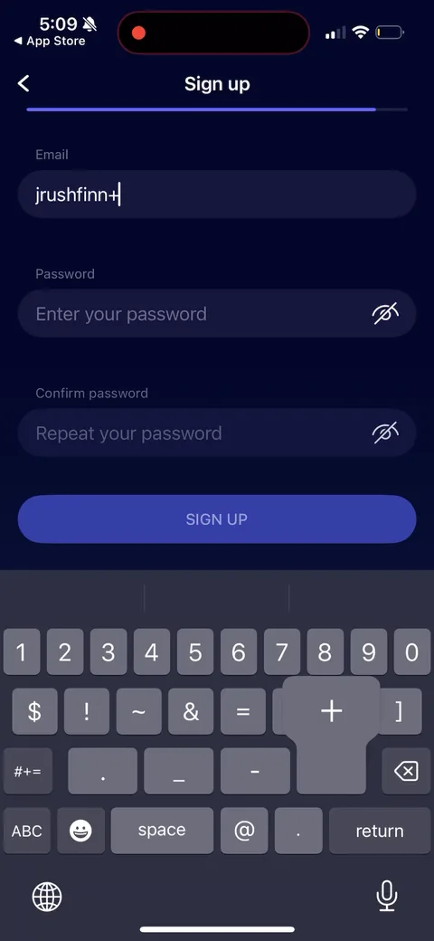 Nebula onboarding screen 47