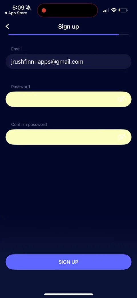 Nebula onboarding screen 52