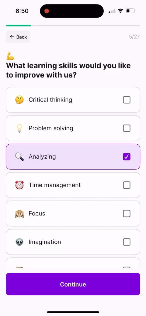 Nibble onboarding screen 11