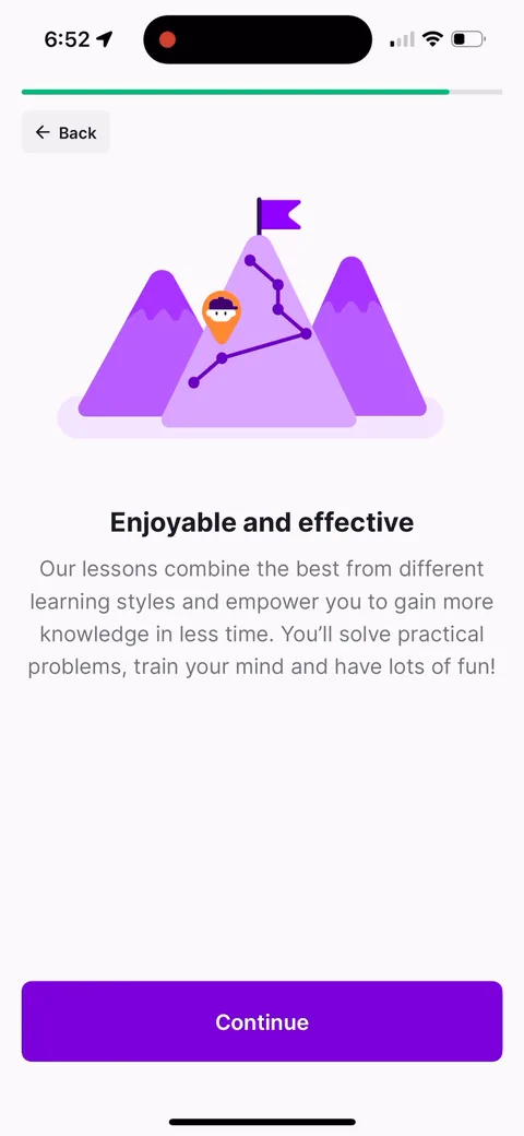 Nibble onboarding screen 26