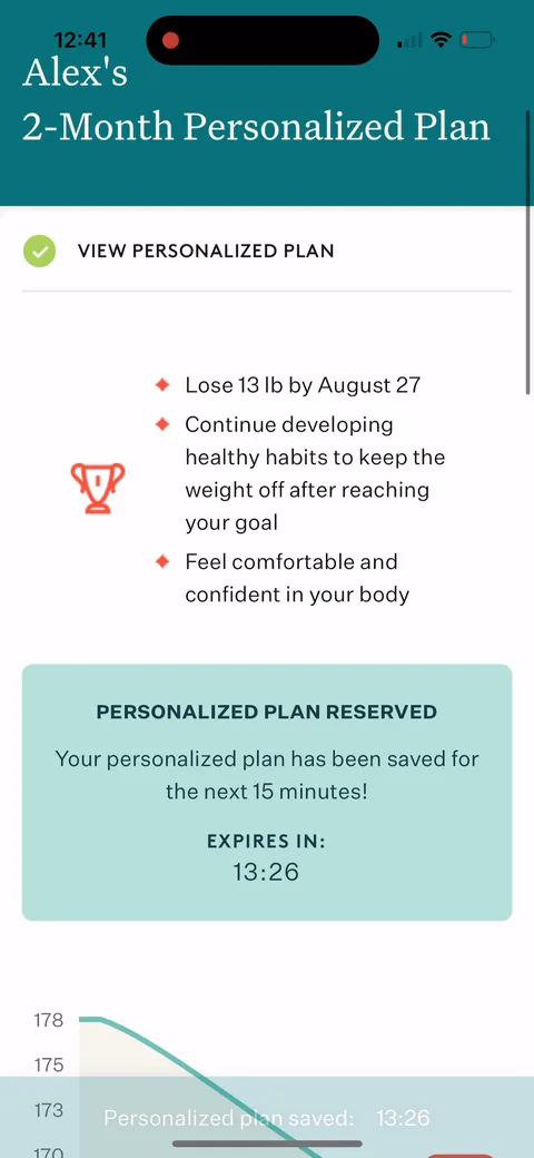 Noom onboarding screen 148
