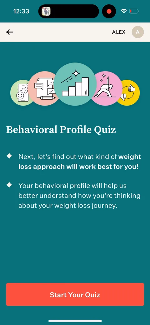 Noom onboarding screen 31