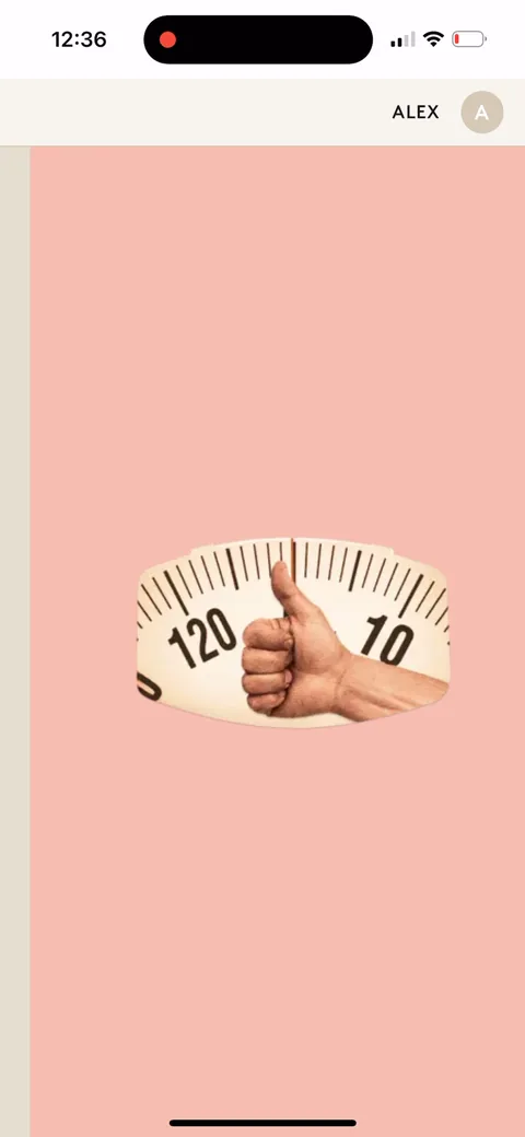 Noom onboarding screen 59