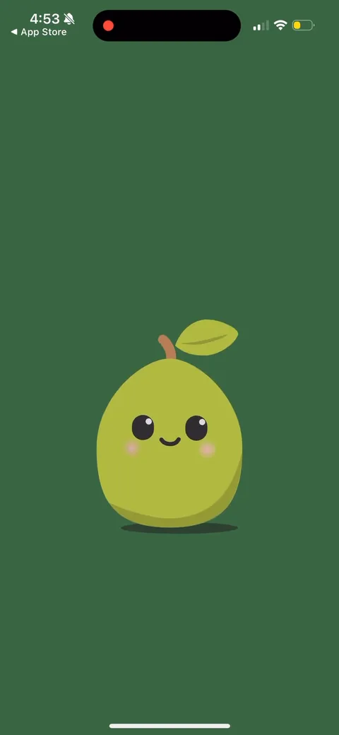 Olive onboarding screen 1