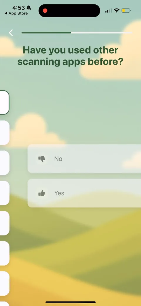 Olive onboarding screen 7