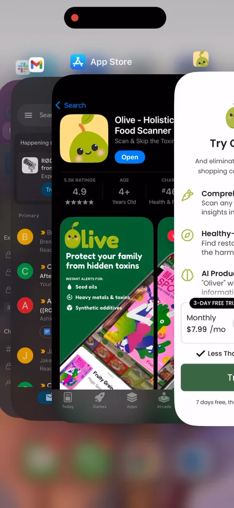 Olive onboarding screen 30