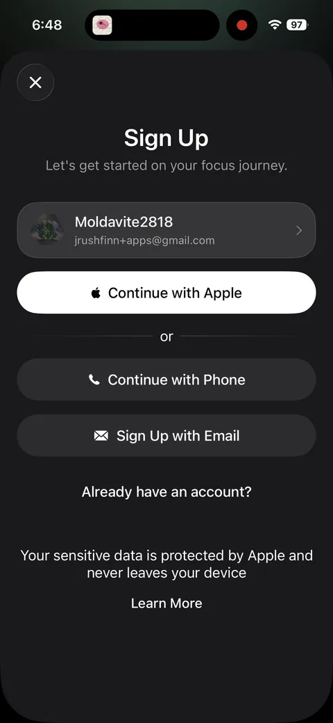 Opal onboarding screen 5