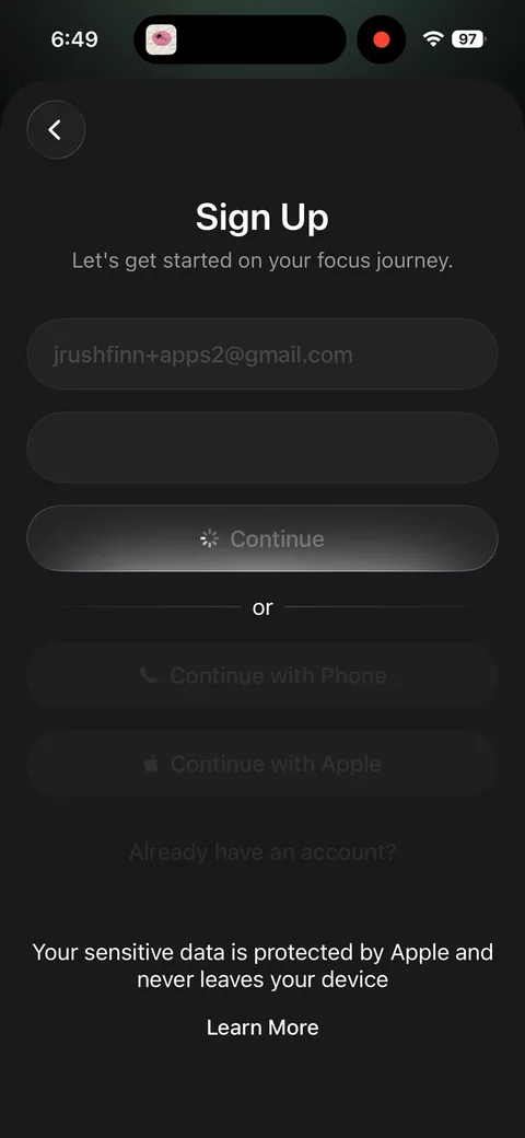 Opal onboarding screen 10
