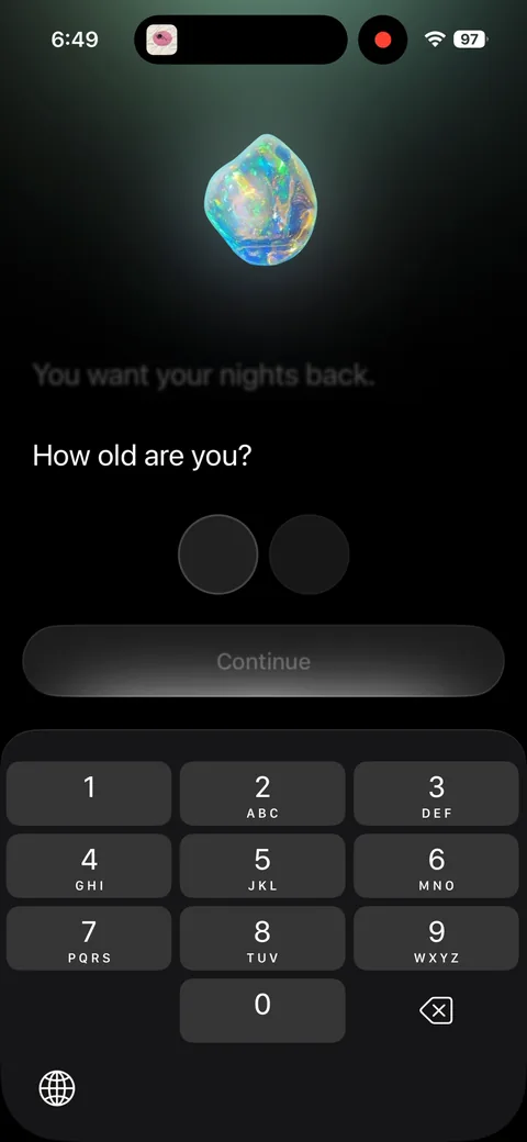 Opal onboarding screen 14