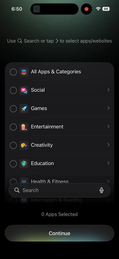 Opal onboarding screen 30