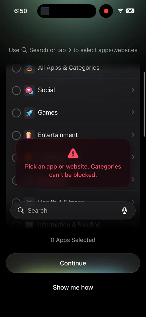 Opal onboarding screen 31