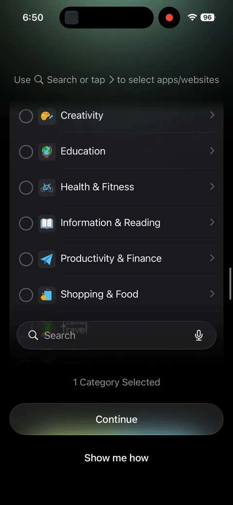 Opal onboarding screen 37