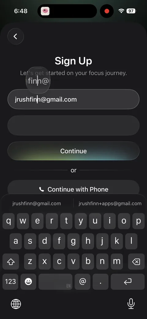 Opal onboarding screen 10