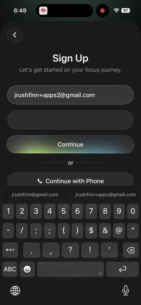 Opal onboarding screen 14