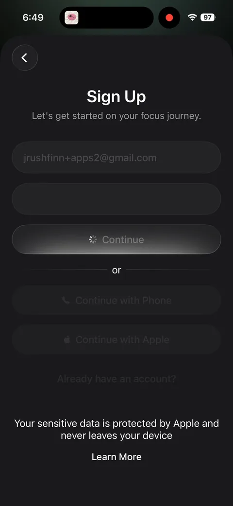 Opal onboarding screen 15