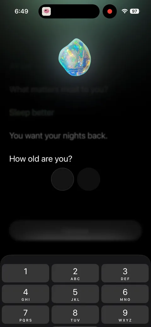 Opal onboarding screen 19