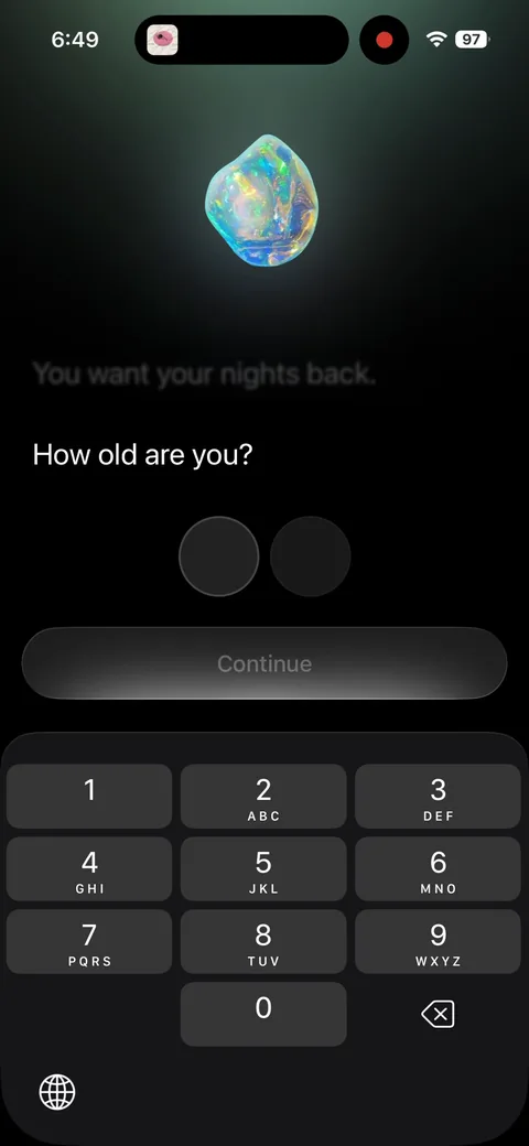 Opal onboarding screen 20