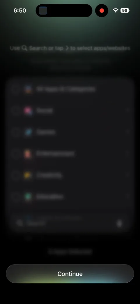 Opal onboarding screen 43