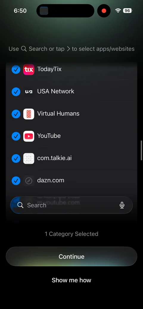 Opal onboarding screen 57