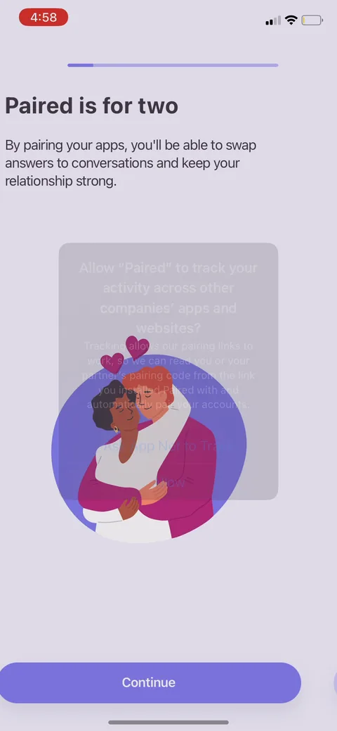 Paired onboarding screen 9