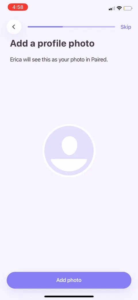 Paired onboarding screen 12