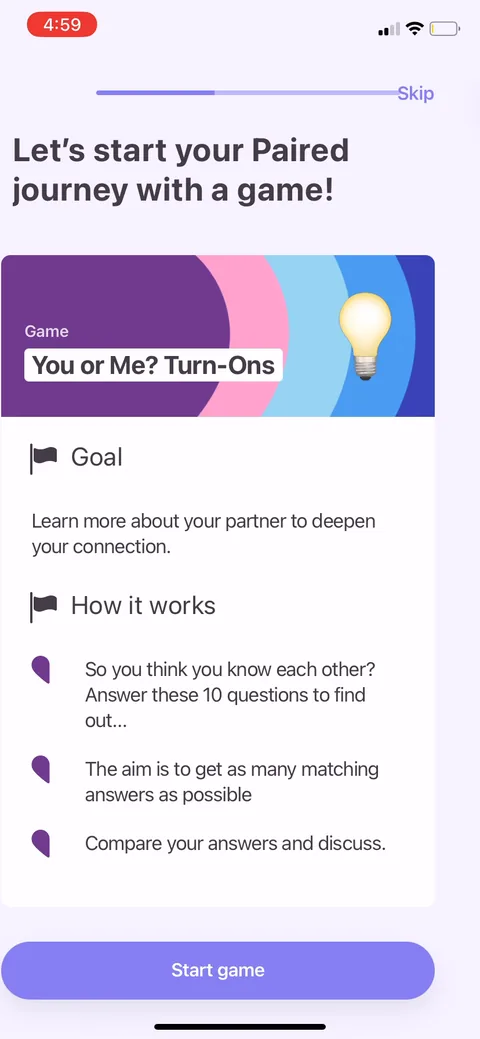 Paired onboarding screen 19