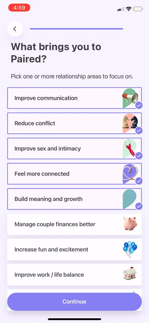 Paired onboarding screen 32