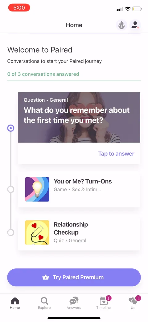 Paired onboarding screen 39