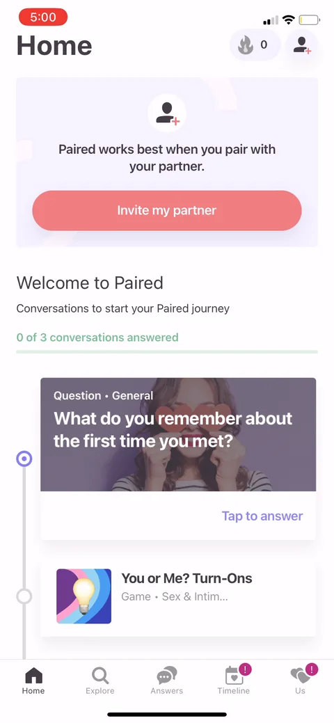 Paired onboarding screen 43