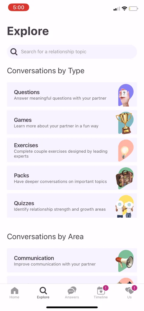 Paired onboarding screen 45