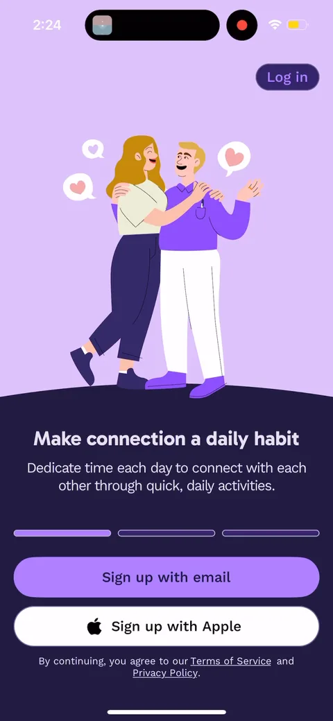 Paired onboarding screen 2