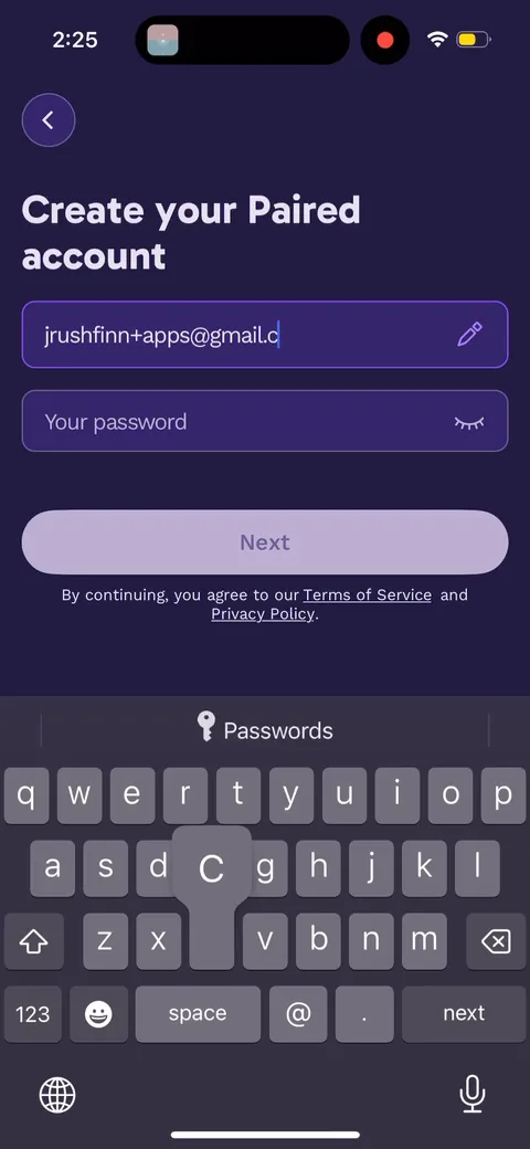 Paired onboarding screen 8