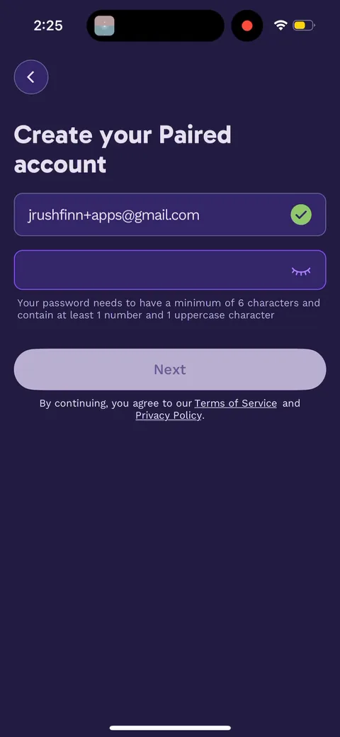 Paired onboarding screen 9